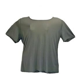 Anne Klein Tarragon Sheer Silk Stretch Top 3X