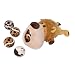 Europet Bernina 309-236925 Interaktiv Hundespielzeug Lion 25 cm + 4x Ball 6.5 cm