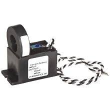 CR Magnetics CR9550-10-M Current Sensor with Mounting Case, 10 AC, +/-0.5% Accuracy, 50 - 400 Hz Frequency