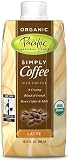 Pacific Natural Foods Simply Coffee Organic Iced Latte, 16.9-Ounce Containers (Pack of 12)