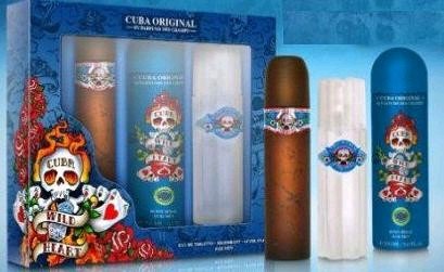 Parfum de France Cuba wild heart men/homme, Geschenkset, Eau de Toilette 100 ml, Aftershave 100 ml, Bodyspray 100 ml