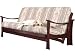Cottage Futon 80957220128F Kobe Select Hardwood Full Size Futon Frame - Black - Mattress sold seperately