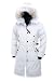 Canada Goose Women's Kensington Parka,White,X-Large