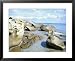 Capo Boi, Southeast Coast, Island of Sardinia, Italy, Mediterranean Scenic Framed Art Poster Print by Oliviero Olivieri, 31x25