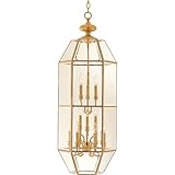 UPC 783209000100 product image for Maxim MX 60101 Bound Glass 12 Light Lantern Pendant, Polished Brass | upcitemdb.com