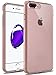iPhone 7 Plus Case, LK [Air Hybrid] Ultra Slim Shockproof Crystal Clear Back Protective Case + TPU Bumper Cover for Apple iPhone 7 Plus (Rose Clear)