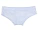 Men's See-through Mesh Underwear Male Nylon Breathable Triangle Briefs White Size M