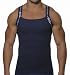 ES Collection "200 Elastic Tank" Tank Top, dunkelblau, Large