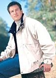 Big Mens Panorama Jacket with Contrasting Lining and Concealable Hood by TR Gold (Big & Tall and Re