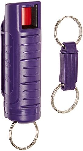 Vexor Self Defense Pepper Spray Cone Spray with Hard Case and Key Ring