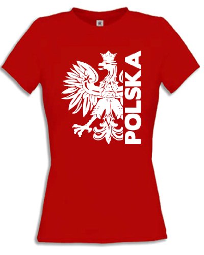 FUSSBALL WM 2014 – POLSKA FANSHIRT 3204(F-R) Gr. M