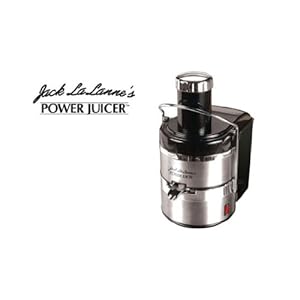 Jack Lalanne's Power Juicer Deluxe, Black and Chrome: Amazon.ca: Home