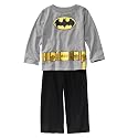 Toddler Boys' Sleepwear Batman Grey/Black 2 pc Caped Pajama Set 2T