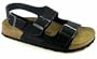 Betula Licensed by Birkenstock Black Backstrap Sandal Size: 37