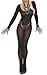 Amoretu Womens Stretchy Long Sleeves Crotchless Bodystocking Lingerie
