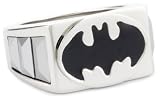 DC Comics Batman Men's Stainless Steel Ring, Size 11