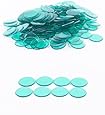 Bingo Plastic Non-Magnetic Chips - Green - 200 chips