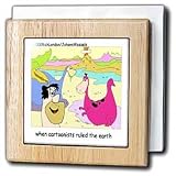When Cartoons Ruled The Earth - 6 Inch Tile Napkin Holder