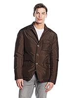 Brema Chaqueta Hest Jkt Padded Fw Logo (Marrón)