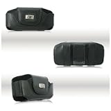 SATURN Black Pouch Size A For Samsung, LG, Kyocera, Motorola, Nokia (88*48*26MM)
