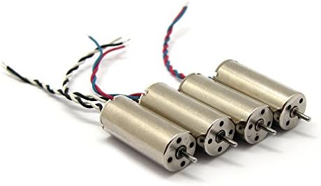 H107C Spare Parts Motors Topliok Pack-4 H107-A23 Universal H107D Quadcopter Motors for Hubsan H107C H107-A23 H107D