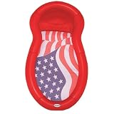 Aqua - Pedic Aqua - Pedic Mesh Lounge - American Flag (Toy)