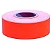 Fluorescent Red Labels to fit Towa® GS Series/Halmark/Century Price Guns 16 Pack (Free Ink roll Included)