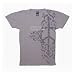 Vintage "Peace Smiles" Gray Junior Women's t-shirt