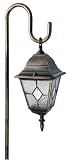 Paradise GL22959RB Low Voltage Cast Aluminum 10-Watt Halogen Tiffany Light on Shepherd Hook, Rubbed Bronze