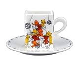 Loveramics 2 Espresso Cups and Saucers Gift Set (PlayTime)  from CoffeeNKids.com