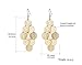 Girl Era Womens Multi-Plates Earrings Popular Round Drop Earrings