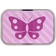 Purple BUTTERFLY STRIPED Belt Buckle