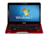 Toshiba Satellite T130-132 13.3-Inch Notebook (Intel Core2 Solo ULV SU3500 1.4GHz, 4 GB RAM, 500 GB HDD, Webcam, 11 hr batt life BT, Windows 7 Home Premium Edition,  64 Bit, Red)