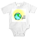 Onesie with plug, electronics, world, earth, globe by SHOPZEUS
