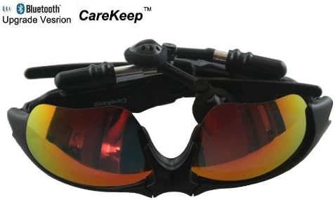 Newest UPGRADE VERSION Stereo Bluetooth Sunglasses Headset HeadPhones for Ipad mini iphone 3g 3gs 4 4s 5 C S samsung galaxy note s2 s3 s4 nokia lumia htc one pad phone carekeep