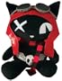 Emily the Strange 8" Pilot Patchwork Kitty