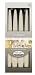 Ivyline Bolsius 245/ 22.5 mm Embrace Classic Candle, Box of 4, Ivory