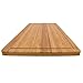 BambooMN Bamboo Burner Cover/Cutting Board for Viking Cooktops, New Vertical Cut, Large, Extra Long (23