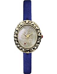 Vivienne Westwood Womens VV005CMBL Rococo Swiss Quartz Blue Canvas Strap Watch
