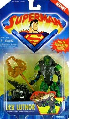  Lex Luthor with Kryptonite Armor and Launcher