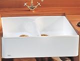 Franke MHK720-31BT MANOR HOUSE DBL BOWL, BISCUIT