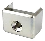 ロイヤル チャンネルサポート断面保護キャップ(直付け施工用) CAW-5 Aニッケルサテン  (10個)