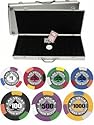 500pc Las Vegas Poker Room Premium 14 gram Executive Poker Chip Set