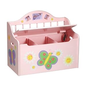 Guidecraft Butterfly Toy Box
