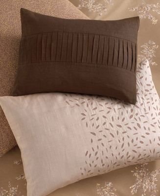 Calvin Klein Home "Rice Grass" Inlay Decorative Pillow, 15x22"