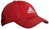 adidas Mens Weekender III Cap, University Red/White, One Size