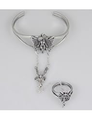 Sterling Silver Fairy Slave Bracelet...Why Be Ordinary?