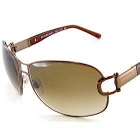 New BURBERRY 3002 1004 13 Sunglasses 63-13-120 Soft Brown Lense Bronze Temple