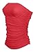 Women's Plain Plus Size Ruched Bandeau Boob Tube Crop Bra Top