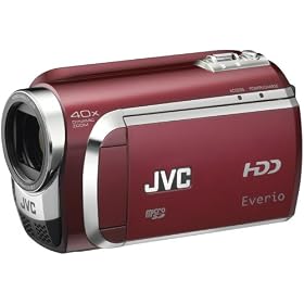 JVC Everio GZ-MG630 60GB Standard Def Camcorder (Red)